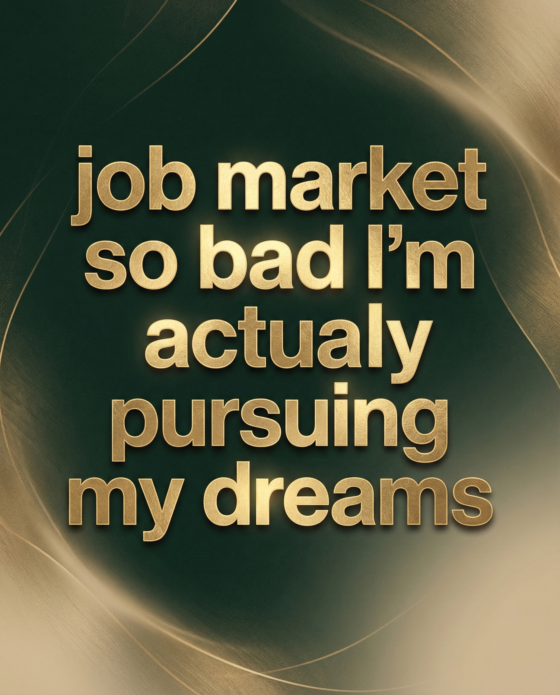 Entrepreneurship and creativity: a hopeful path in an uncertain job market.