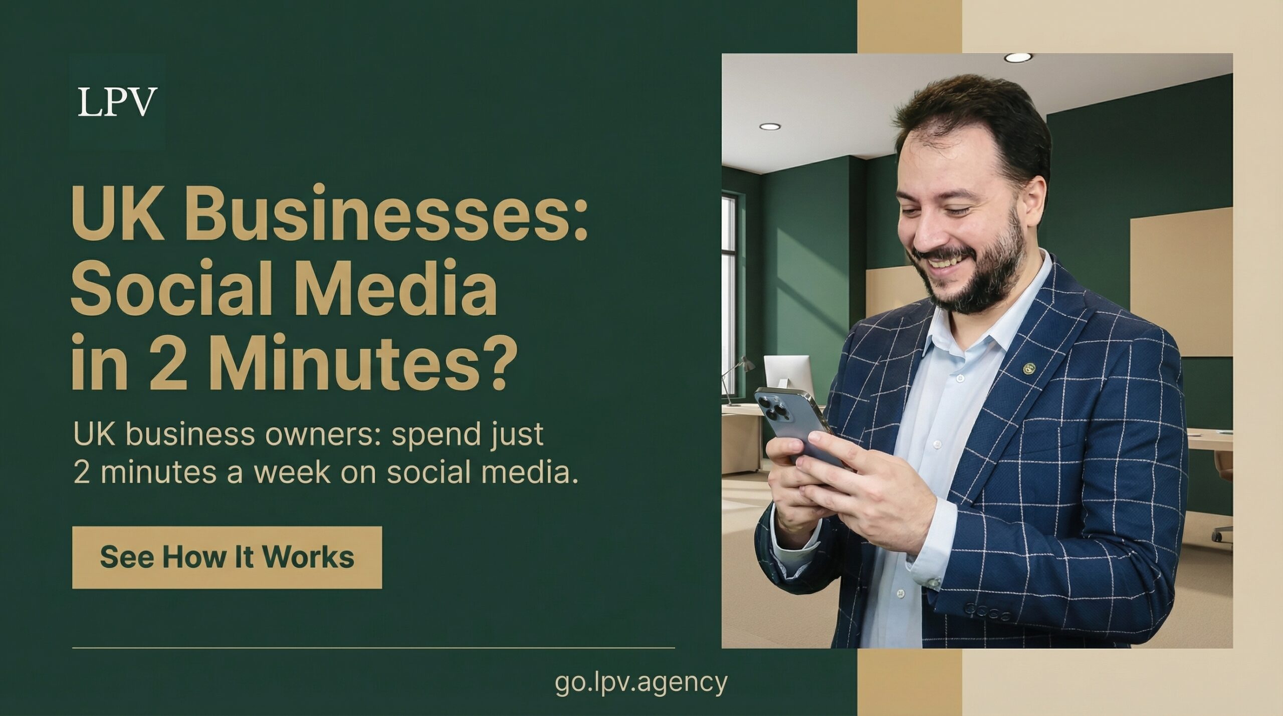 UK businesses boosting social media success with minimal time investment and expert strategy.