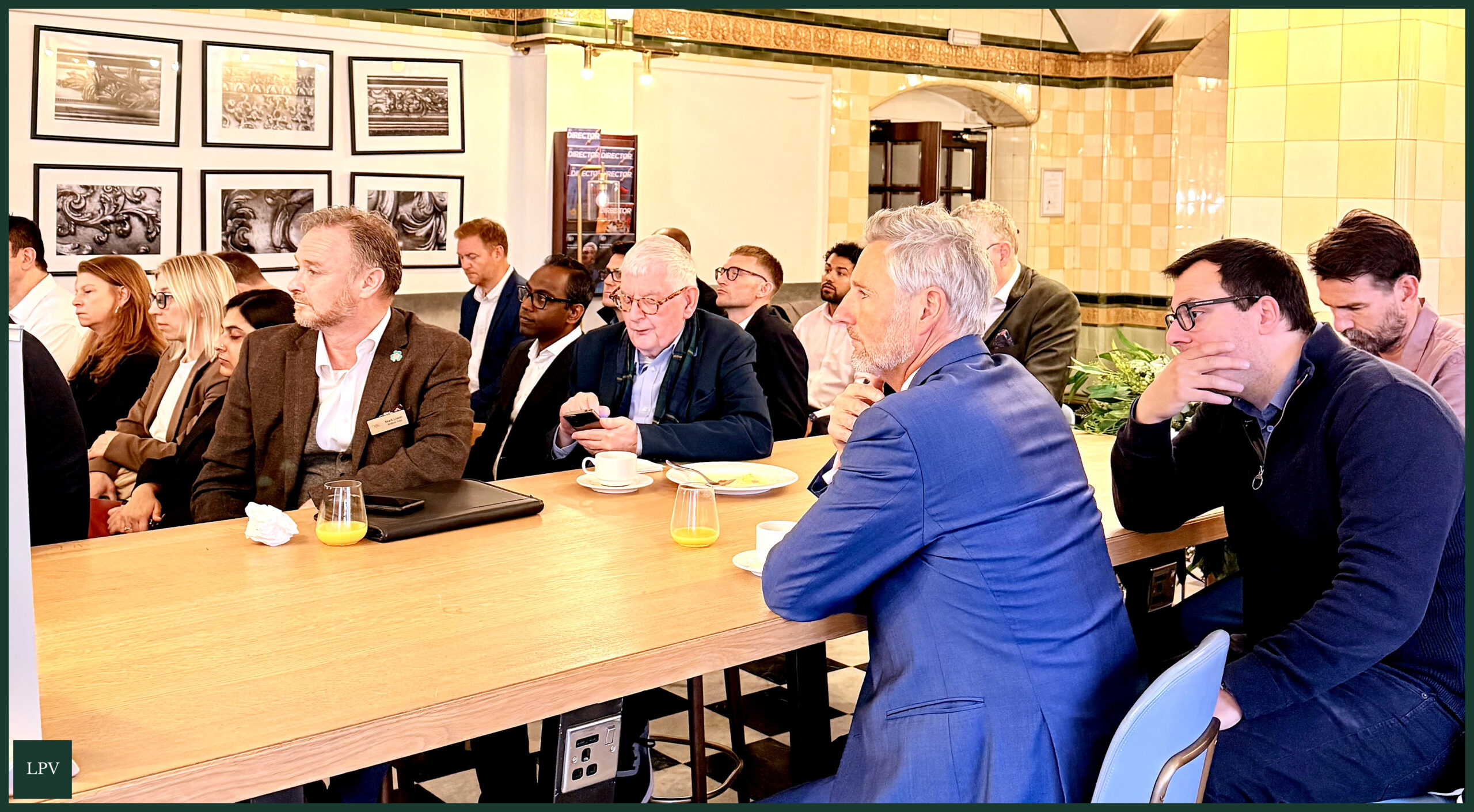 Networking with sales leaders at AutomateNow Breakfast, fostering valuable connections and insights.