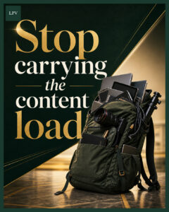 Stop carrying the content load