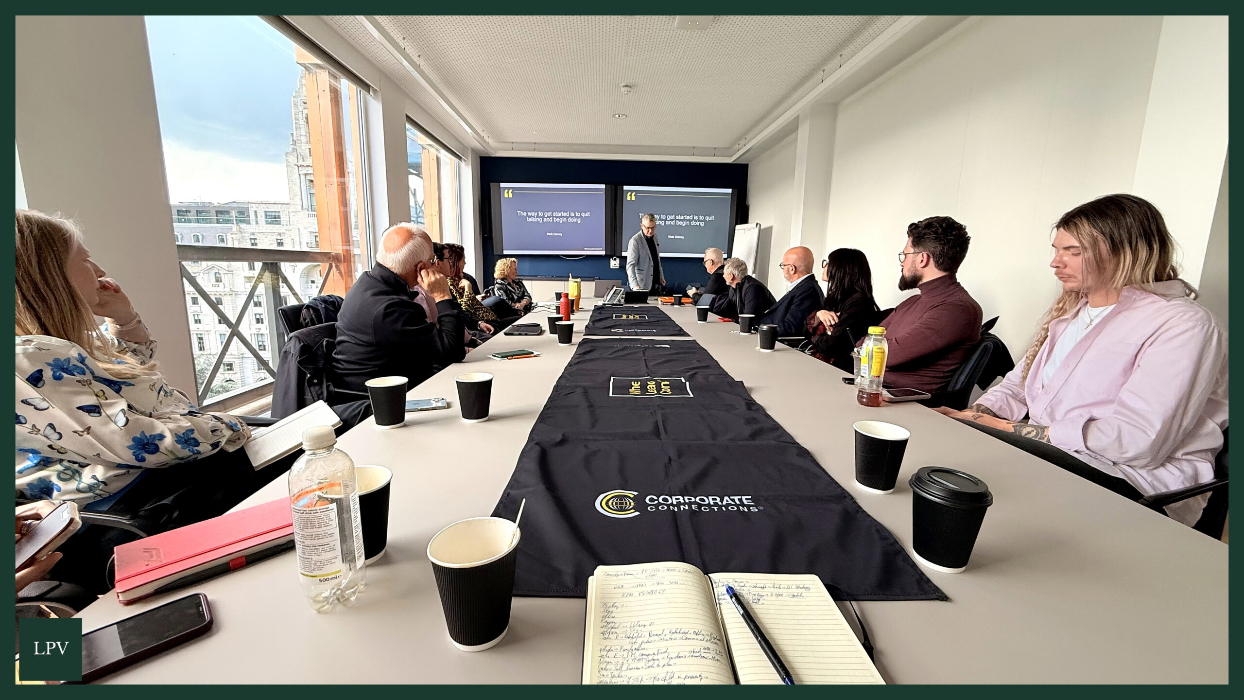 In-person networking at Corporate Connections London highlights the value of personal connections.