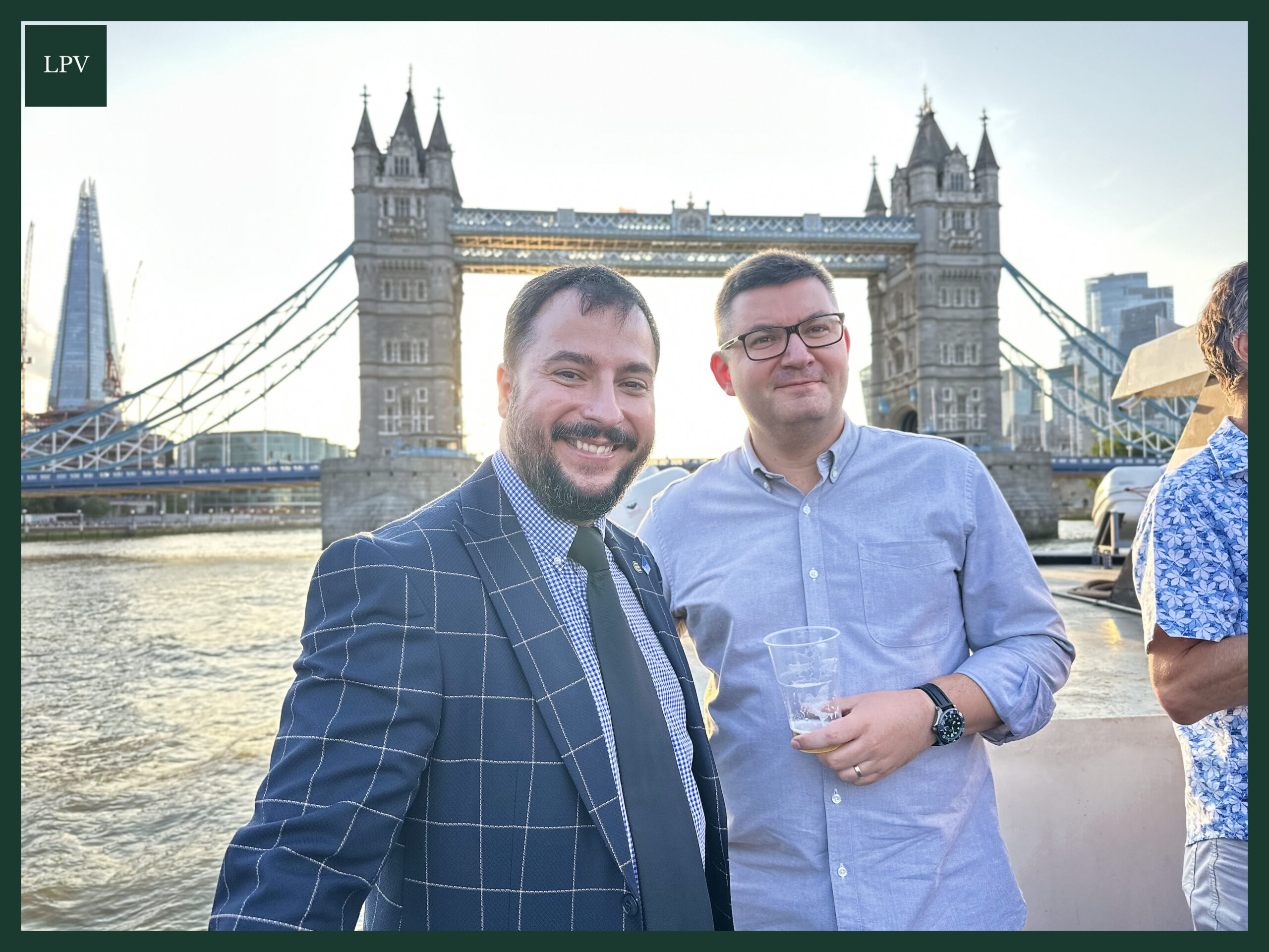 Russell Dalgleish, Alex Nedelea and Darryl Buchanan at London B2B video marketing event