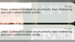 How original your ID is how original is what you write? How original approach all your clients I thi
