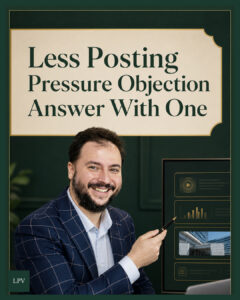 Less posting pressure