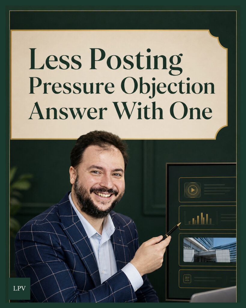 Less posting pressure
