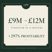 LPV Delivers £3M Revenue Growth