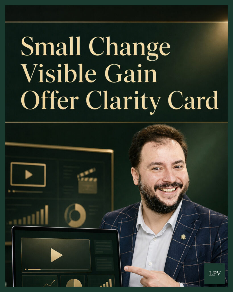 Small change, visible gain