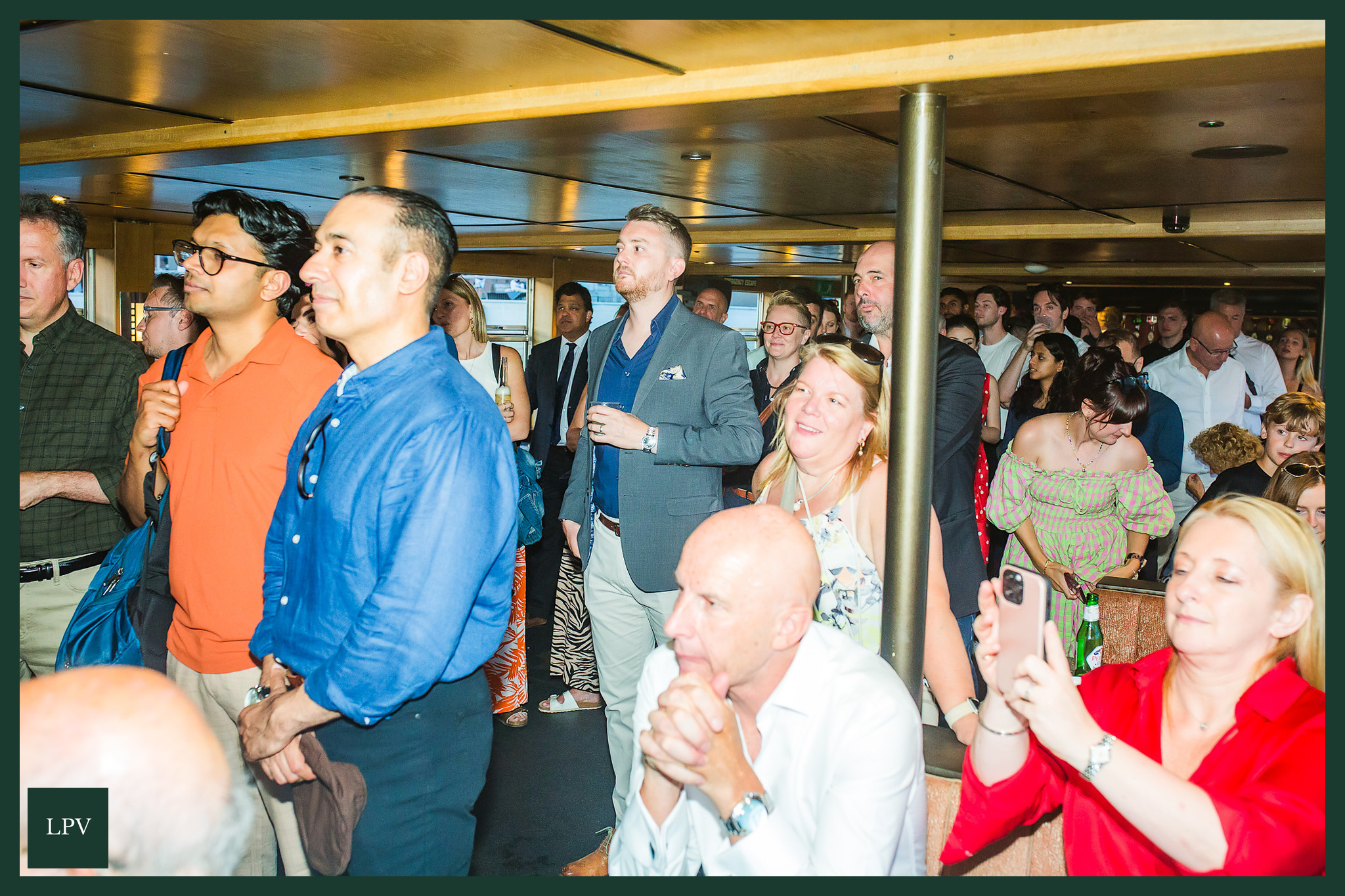 Russell Dalgleish and Alex at Thames networking event, London B2B video marketing agency