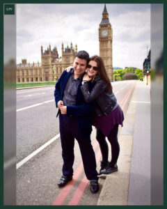 This picture was taken in 2014 when we first decided that we want to move to London. Did we do it in