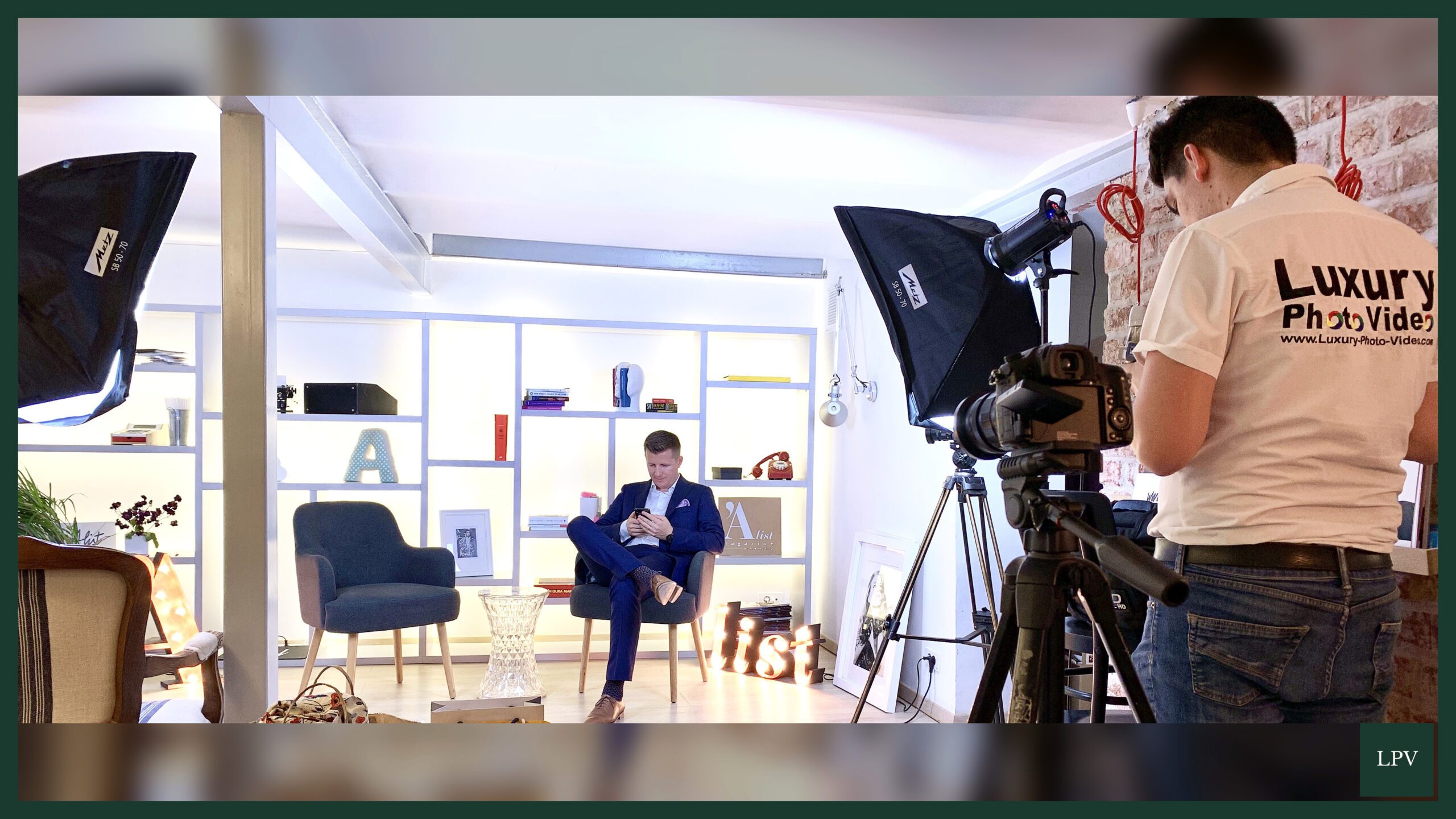 LPV Agency production equipment, branded vehicles and studio shoots in London