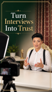 interviews recording and editing, talking head videos are great for recruiting, building trust, attr