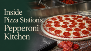 Pizza Station franchise content marketing strategy