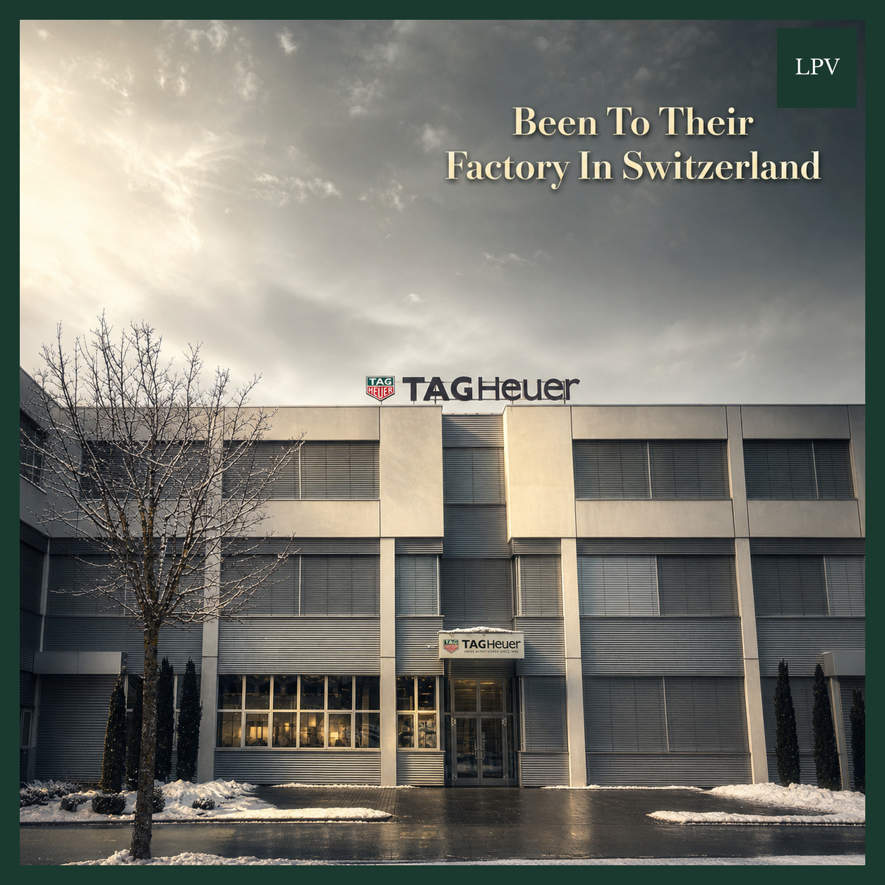 TAG Heuer precision timing software demonstration for B2B video marketing agency London