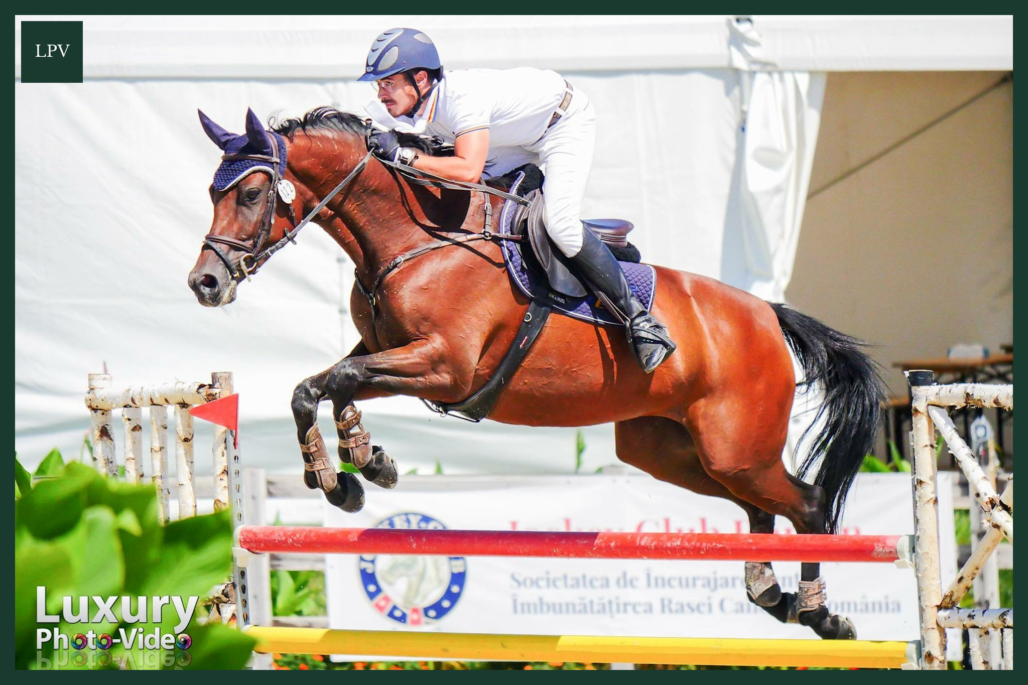 Horse jumping livestream production with cameras, cables and split-second decisions in London