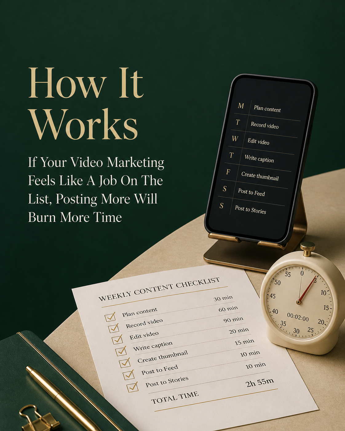 Male business owner planning B2B video marketing strategy to build trust in London