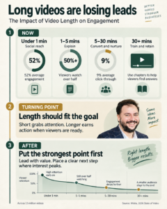 The Impact of Video Length on Engagement