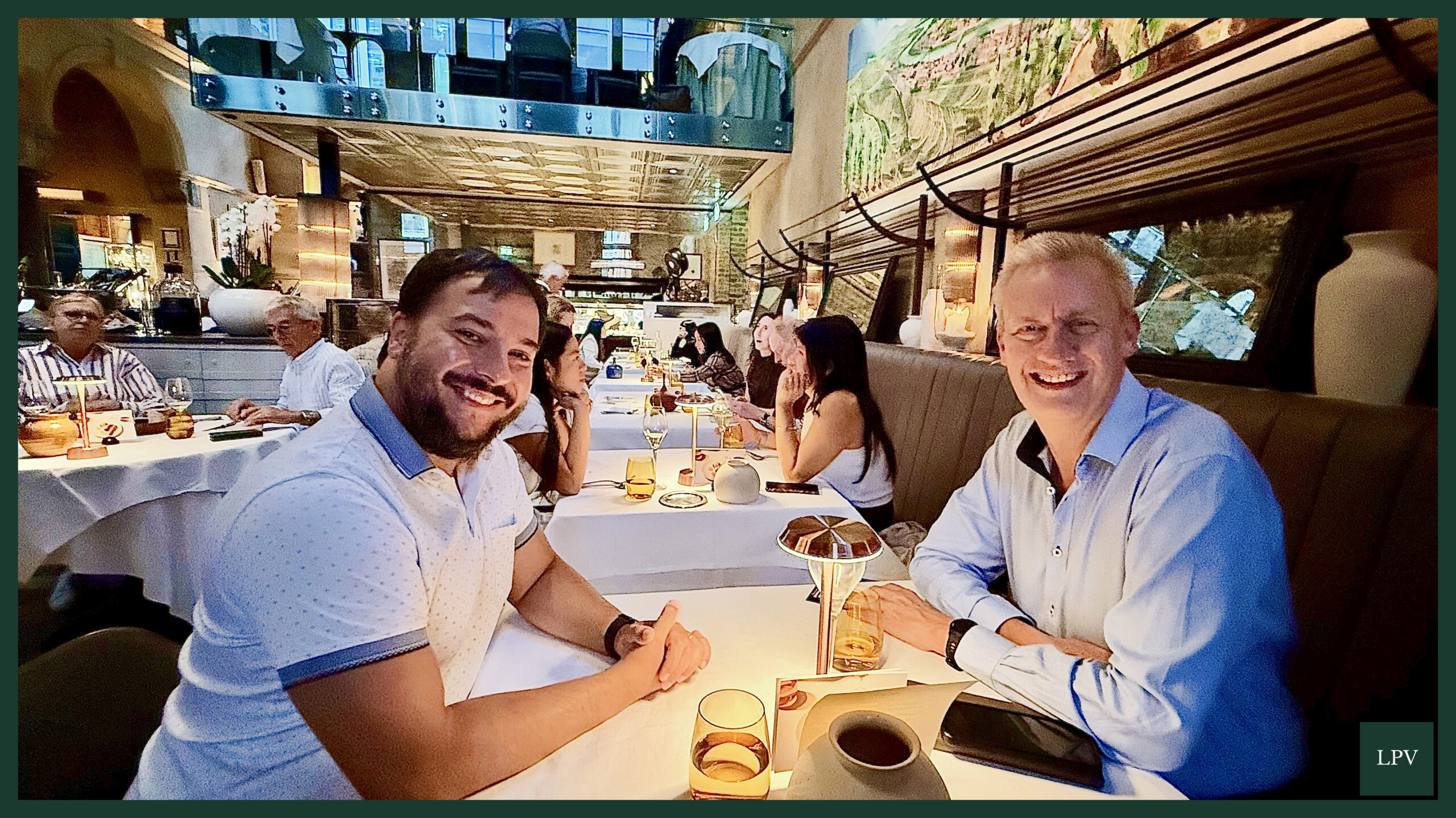 Alex and Russell discuss trust, leadership and business skills in London