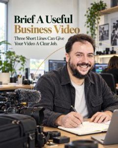 How to brief a useful business video in two minutes