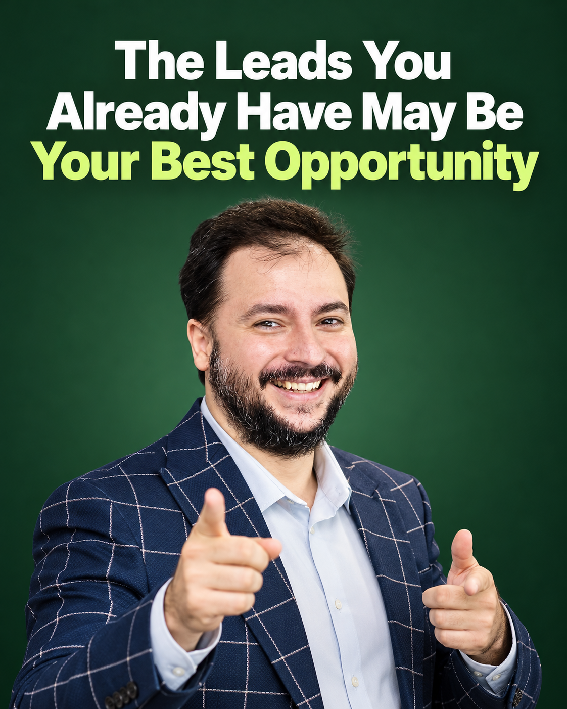 Business owner reviewing existing leads and follow-up opportunities in London