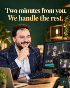 Two minutes from you. We handle the rest
